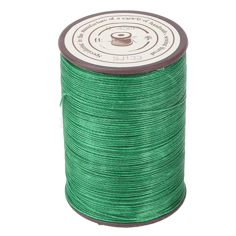 LYUMO Wax Thread,0.45mm Leather Sewing Wax Cord 160m/Roll Handwork