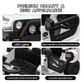 thumbnail image 2 of Luku 2-Seater Ride On Truck Car, 12V Battery Powered Electric Vehicle with Parent Remote Control, 2 Speeds, Led Lights, Mp3 Player, Safety Belt, White, 2 of 7