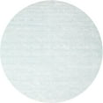 thumbnail image 1 of Ahgly Company Machine Washable Indoor Round Contemporary Water Blue Area Rugs, 6' Round, 1 of 7