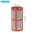 thumbnail image 2 of Unique Bargains 200 Mesh In-Line Strainer Stainless Steel Filter Screen Replacement, 1 Pair, 2 of 6