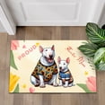 thumbnail image 4 of Happy Mother's Day Proud Bull Terrier Mom Doormat Bully Dog Lovers Gifts Idea Indoor Outdoor Welcome Mat - 03003, 4 of 5