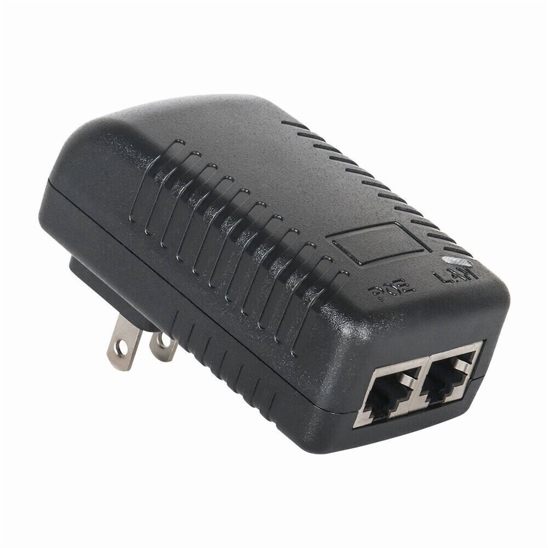 2Pcs Poe Injector 48V 0.5A Power Over Ethernet Adapter For Poe Ip Camera Switch