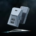 thumbnail image 4 of fastboy Fast Charger USB HUB For ForTesla Model Y Left-hand Drive Glove Box Docking Station HUB ForTesla 3, 4 of 4
