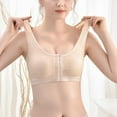 thumbnail image 5 of Babysbule Bras for Women Clearance Large Padded Underwear Front Buckle Breathable Comfortable Running Vest Bra, 5 of 9