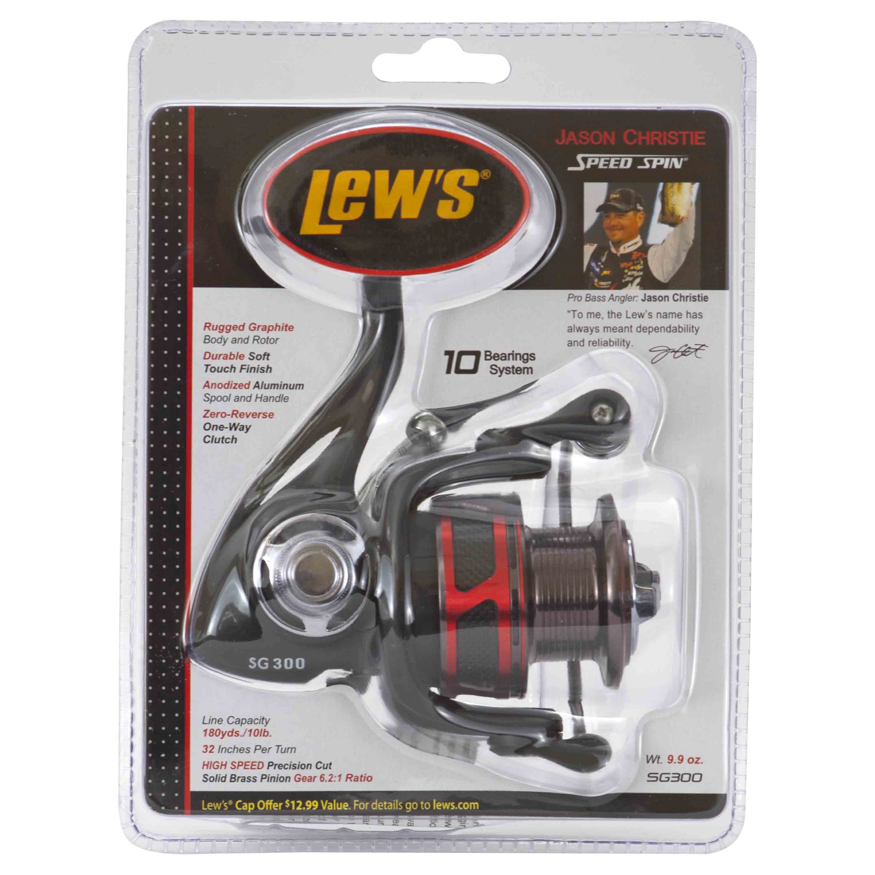 Lews Speed Spin Jason Christie G2 High Speed Reel 