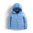 thumbnail image 5 of Youmylove Kids Winter Outwear Coat Jacket Girls Boys Hooded Solid Color Toddler Windproof Warm Girls Coat Jacket, 5 of 5