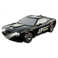 thumbnail image 4 of 1/20 Scale Black Remote Control Drift Car - Dual Battery Version, 2.4GHz Brushed Motor, 500mAh Rechargeable, Perfect for Flat Terrain, Includes Extra Drift Wheels & Roadblocks, 4 of 6