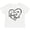 AA-White, variant on I Love My Aunt and Uncle in Black Chalk Heart Boys or Girls Toddler T-Shirt