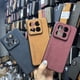 thumbnail image 2 of Funda para Xiaomi 14T 14TPro 13T 14 14Pro 14 Ultra Luxury Leather Skin Matte TPU Cover para MI 14 T Pro Funda a prueba de golpes, 2 of 5