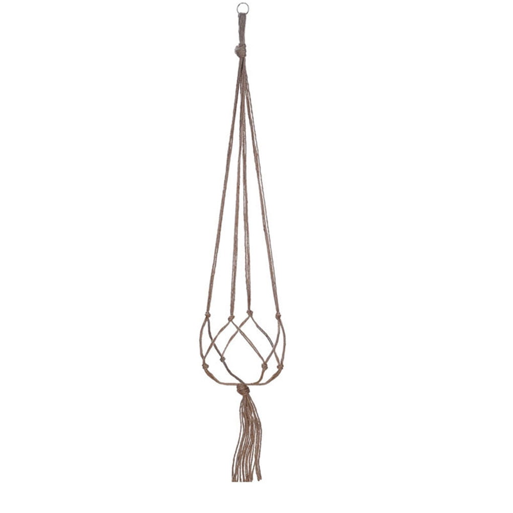 Flower Pot Holder Hanging Rope HandWeaved Plants Hanging Basket Net