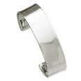 thumbnail image 3 of 14K White Gold 18.5mm Polished Bangle, 3 of 5