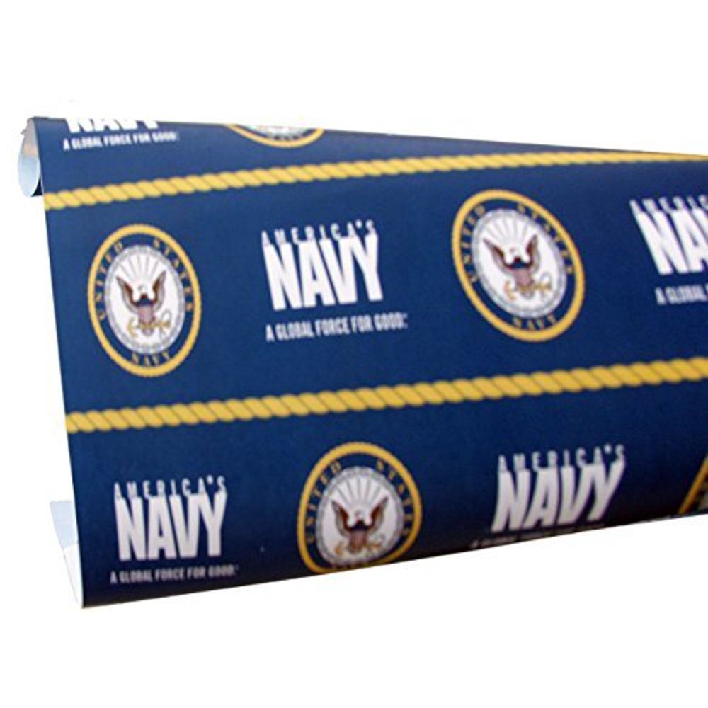 U.S. Navy 120" Wrapping Paper Roll