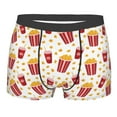 thumbnail image 4 of Goofa Popcorn Printed Men's Boxer Briefs Underwear, Moisture-Wicking Underwear, Trunk,Soft and Breathable Cotton Underwear-, 4 of 9