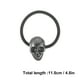 thumbnail image 3 of FELTECHELECTR 10 piezas de coleteros góticos con diseño de calavera para Halloween, tocados para niñas, 3 of 6