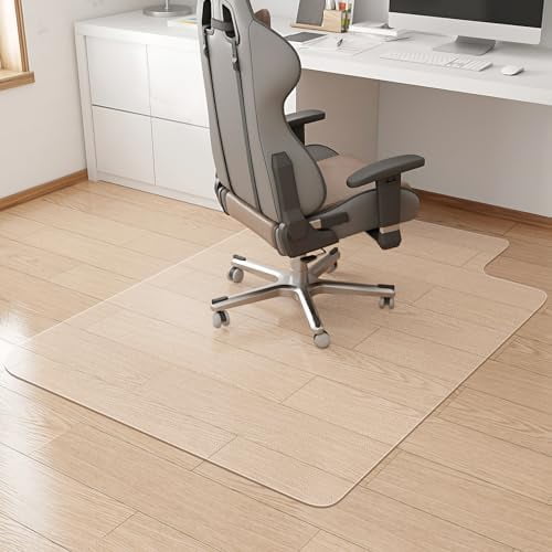 Office Chair Mat,Easy Glide Hard Wood Tile Floor Mats,Chair Mat for Home Office Rolling Chair,Heavy Duty Floor Protector -36"x48" with Lip