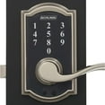 thumbnail image 2 of Schlage FE695VCAM619ACC Satin Nickel Keyless Touchscreen Lever With Camelot Trim And Accent Lever, 2 of 4