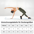 thumbnail image 2 of 4 pares de calcetines de yoga para mujeres y hombres, calcetines deportivos antideslizantes, calcetines con tapón, calcetines de fitness, calcetines antideslizantes de pilates para yoga,, 2 of 7