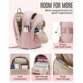 thumbnail image 2 of Mochila LIGHT FLIGHT FLIGHT Collge Laptop 15.6" para mujer Rosa, 2 of 5