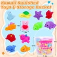 thumbnail image 4 of Squishy Toys VISCOO, paquete de 120 unidades, Mochi Squishy, para niños, con balde, 4 of 8