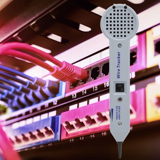 Probador de circuitos de trazado de cables, generador de tonos de 200EP Networks y kit de sonda Amplificador inductivo con volumen ajustable, trazador de cables y generador de tonos Unbranded YB02105
