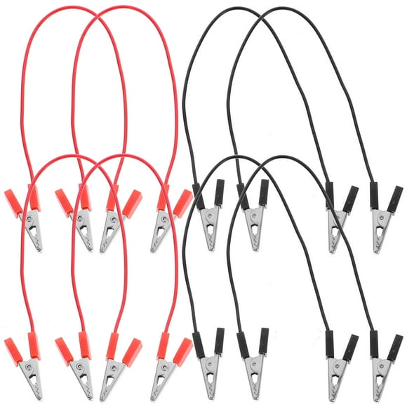 8pcs Electricity Demo Teaching Wire Insulated Copper Wire Electrical Cable Wire Cable
