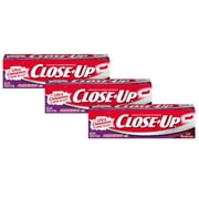Close Up Red Gel Toothpaste - 4 Oz, 3 Pack