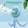 thumbnail image 2 of Ventilador portátil para cochecito GRANDFAST con Niebla Recargable, 2 of 7