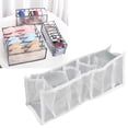 thumbnail image 4 of Divisor De Cajones Para Calcetines, Caja De Organización De Ropa Interior De Malla Plegable Y Transpirable, Soportes Para Bolsas De Almacenamiento De Armario Para Guardar, 4 of 7