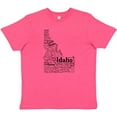 thumbnail image 3 of Inktastic Idaho State Word Salad Youth T-Shirt, 3 of 5