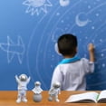 thumbnail image 5 of YXVWKN Creative Astronaut Small Decoration Desktop Astronaut Figurine Astronaut Figure Desktop Ornaments Resin Outer Space Birthday Cupcake For Kids Party Gift "A", 5 of 6
