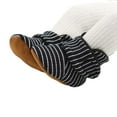 thumbnail image 5 of Gyujnb Kids Slippers,Baby Booties Winter Warm Striped Boots for Soft Sole First Shoes Cozy Toddler Footwear-Boys Shoes,Girls Shoes,Size:12-18 Months, 5 of 9