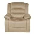 Relaxzen Rocker Recliner with Massage, Heat and Dual USB