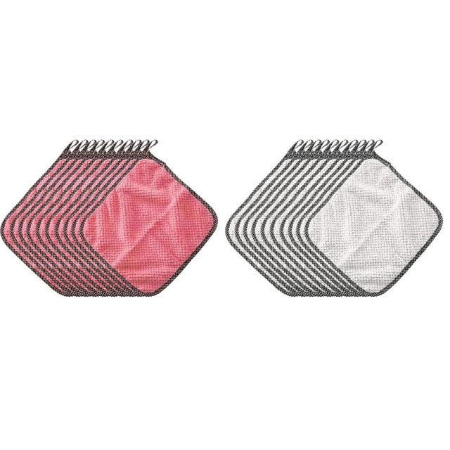 WUSUOWEI 20PCS Upgrade Multipurpose Dishwashing Rags,Tear Design,Thickened Table Cleaning Cloth,Absorbent Scouring Pad,Kitchen Cleaning Supplies,Microfiber Clean Cloths for Home,Kitchen,Stove
