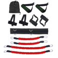 thumbnail image 5 of Full Body Resistance Trainer Sports Fitness Waist Leg Bouncing Training Resistance Bands Gym Stretching Kit New, 5 of 5
