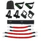thumbnail image 5 of Full Body Resistance Trainer Sports Fitness Waist Leg Bouncing Training Resistance Bands Gym Stretching Kit New, 5 of 5