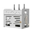 thumbnail image 1 of stanreset Router Storage Box Wall-mounted Set-Top Box Rack Patch Panel Bracket Lightweight Portable Storage Shelf Strong Bearing Capacity, 1 of 7
