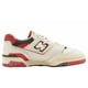 thumbnail image 2 of [BB550VGA] New Balance Men's 550 Vintage Sea Salt Team Red Sneakers *NEW*, 2 of 5