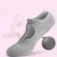 thumbnail image 2 of Calcetines de Yoga Sonducket 1 par de diseño simple color sólido para fitness algodón verano, 2 of 6