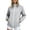 Gray, variant on Drovellove Plus Size Women's Waterproof Raincoat with Pockets – Lightweight Packable Hooded Jacket for Hiking, Cycling, Camping, and Travel | Breathable All Season Outdoor Shell
