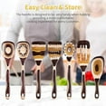 thumbnail image 3 of 7Pcs Pakkawood Utensils Set-, Eco-Friendly, Wooden Spoon for Cooking, Utensil Cooking, 3 of 3