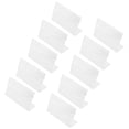 thumbnail image 2 of Miangastore 20Pcs Transparent Acrylic Price Tag Display Stands L Shape Display Stands, 2 of 8