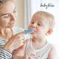 thumbnail image 2 of 2Pcs Toothbrush First Stage, 100% Food Grade Soft Silicone Tongue Cleaner Newborn Infant Finger Toothbrush, 2 of 3