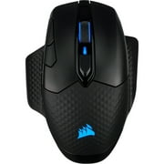 Corsair DARK CORE RGB PRO SE Wireless FPS/MOBA Gaming Mouse with SLIPSTREAM Technology, Black, Backlit RGB LED, 18000 DPI, Optical, Qi wireless charging certified