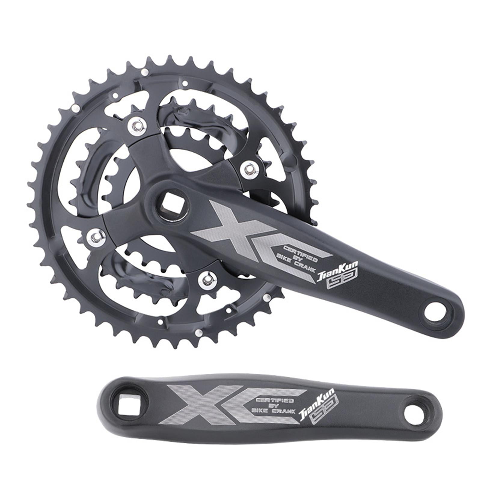 Single Speed Crankset 8 9 Speed Detachable Sprocket 22 24 27 32 44T Arm 170mm for Mountain Road Bike black Walmart