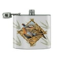 thumbnail image 2 of Pheasant Diamond Stainless Steel 5oz Hip Drink Kidney Flask, 2 of 4