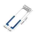 thumbnail image 2 of Unique Bargains 51x15mm Downlight Spring Clips 50 Pack Emitting Diode Recessed Lighting Accessories Securing Clamps Blue, 2 of 6