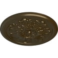 thumbnail image 3 of Ekena Millwork 12 3/4"OD x 7/8"P Legacy Acanthus Ceiling Medallion (Fits Canopies up to 3 1/2"), Hand-Painted Brass, 3 of 8