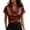 Wine, variant on Women's Tops Dressy 2026 Summer Cowl Neck Shirt Short Sleeve Satin Blouse Business Work Casual Outfits