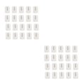 thumbnail image 3 of Gancho de Pared Autoadhesivo Billuyoard 20 Piezas Blanco, 3 of 6