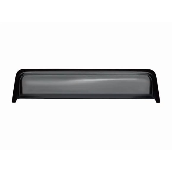 GT Styling Rainguard RV1024 Fits 24 Inch RV Window; Wide Design; Tape-On; Smoke; UV Blended Acrylic; Single